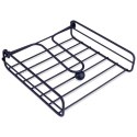 Serwetnik metalowy stojak na serwetki organizer pojemnik czarny 19x19.5cm VILDE 139316