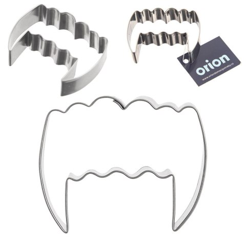 Wykrawacz do ciastek metalowy zęby wampira 5,5 cm ORION 127451