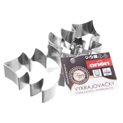 Wykrawacz do ciastek stalowy choinka 4,5 cm 2 szt. ORION 121148