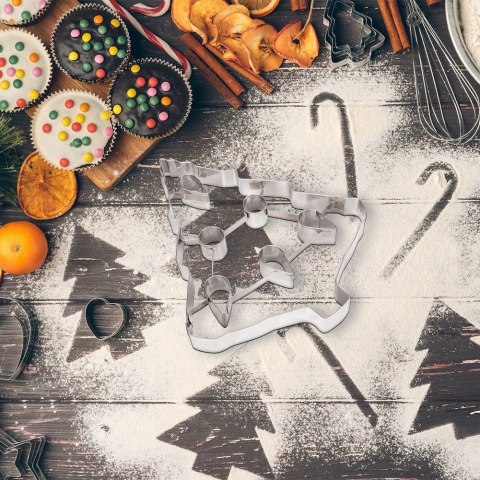 Wykrawacz do ciastek stalowy choinka XXL 20,5 cm LA CUCINA 259113-C