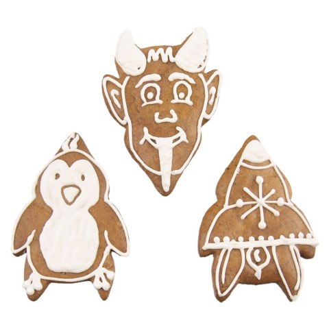 Wykrawacz do ciastek stalowy diabełek 8,3 cm ORION 127425