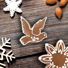 Wykrawacz do ciastek stalowy gołąb 6 cm ORION 127470