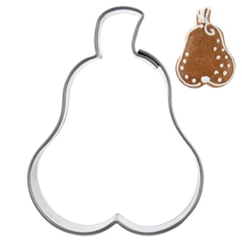 Wykrawacz do ciastek stalowy gruszka 4,5 cm ORION 127471