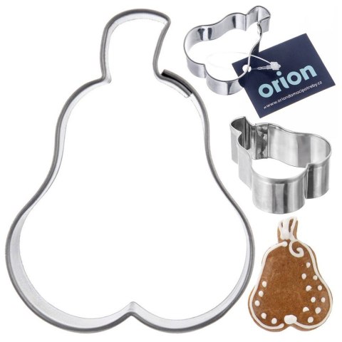 Wykrawacz do ciastek stalowy gruszka 4,5 cm ORION 127471