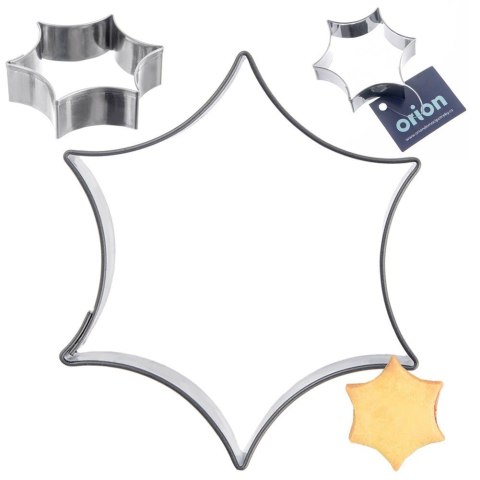 Wykrawacz do ciastek stalowy gwiazdka 5,5 cm ORION 127474