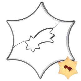Wykrawacz do ciastek stalowy gwiazdka gwiazda betlejemska 5,5 cm ORION 127473