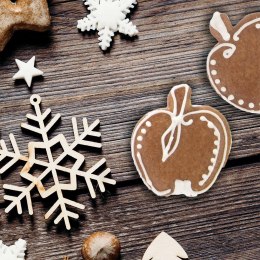 Wykrawacz do ciastek stalowy jabłko 4,3 cm ORION 127476