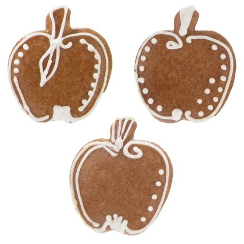 Wykrawacz do ciastek stalowy jabłko 4,3 cm ORION 127476