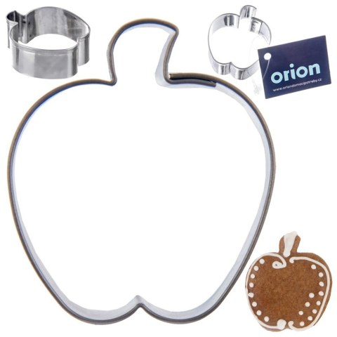 Wykrawacz do ciastek stalowy jabłko 4,3 cm ORION 127476