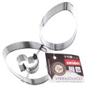 Wykrawacz do ciastek stalowy jajko 5,5 cm 2 szt. ORION 121165
