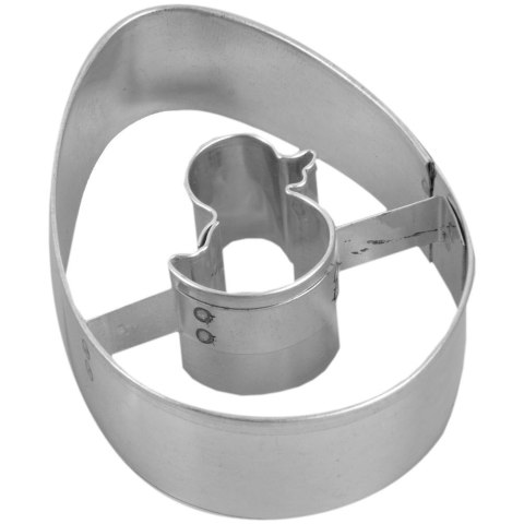 Wykrawacz do ciastek stalowy jajko 5,5 cm 2 szt. ORION 121165