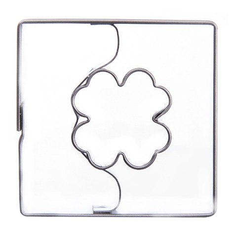 Wykrawacz do ciastek stalowy koniczyna 3,5 cm ORION 124964