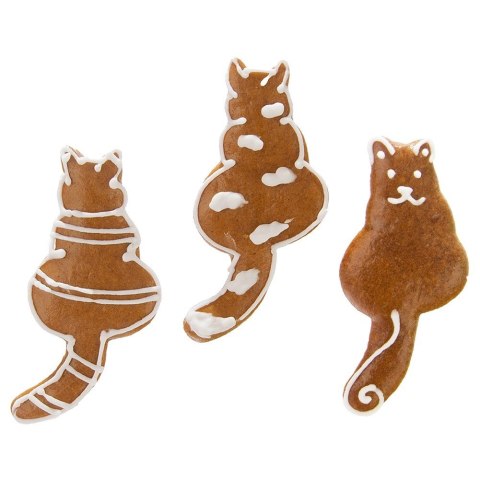 Wykrawacz do ciastek stalowy kot 8,5 cm ORION 127478