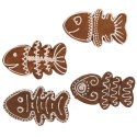 Wykrawacz do ciastek stalowy ryba 7 cm ORION 124988