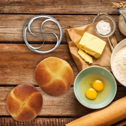 Wykrawacz do kajzerek stalowy 10,5 cm ORION 127423