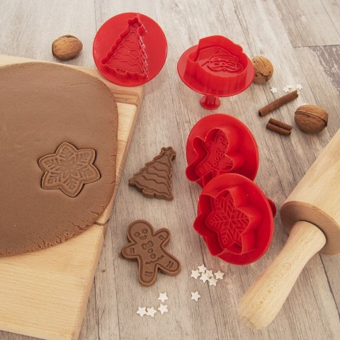 Wykrawacze do ciastek Boże Narodzenie 4 szt. ORION 127456