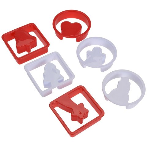 Wykrawacze do ciastek Boże Narodzenie 7 cm 12 ele. LA CUCINA 121114