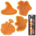 Wykrawacze do ciastek Halloween 4 szt. ORION 127454
