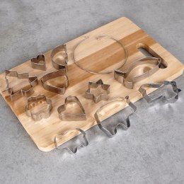 Wykrawacze do ciastek aluminiowe Boże Narodzenie 10 ele. LA CUCINA 259352