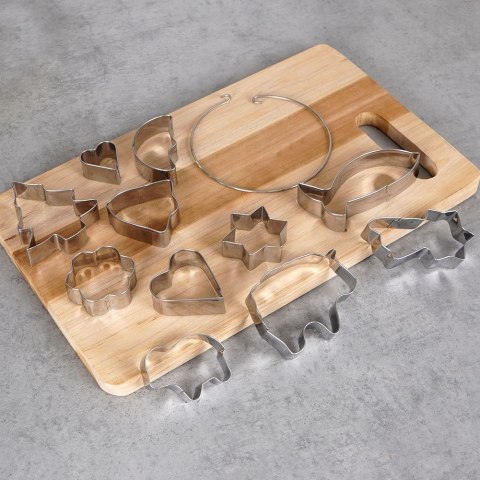 Wykrawacze do ciastek aluminiowe Boże Narodzenie 10 ele. LA CUCINA 259352