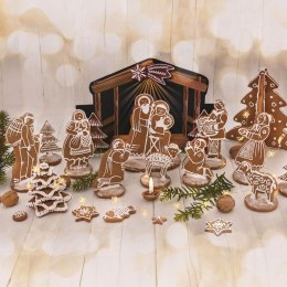 Wykrawacze do ciastek stalowe Boże Narodzenie 12 cm 7 szt. ORION 127414