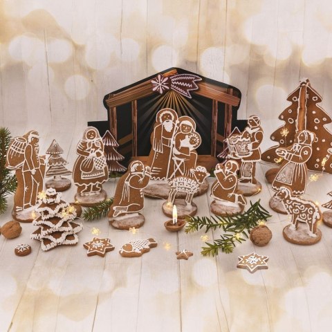 Wykrawacze do ciastek stalowe Boże Narodzenie 12 cm 7 szt. ORION 127414