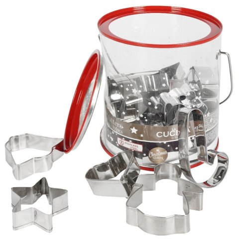 Wykrawacze do ciastek stalowe Boże Narodzenie 14 cm 16 ele. LA CUCINA 259110