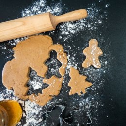 Wykrawacze do ciastek stalowe Boże Narodzenie 17 cm 15 ele. LA CUCINA 121119