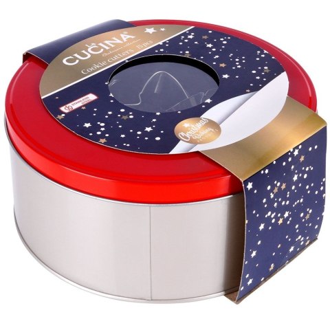 Wykrawacze do ciastek stalowe Boże Narodzenie 17 cm 15 ele. LA CUCINA 121119