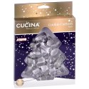 Wykrawacze do ciastek stalowe Boże Narodzenie 5 cm 16 ele. LA CUCINA 259109