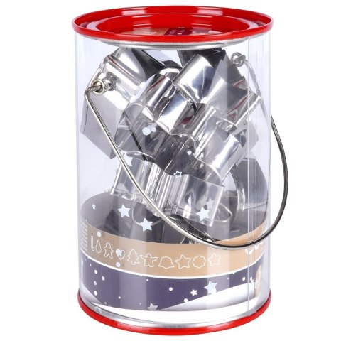 Wykrawacze do ciastek stalowe Boże Narodzenie 7,5 cm 10 ele. LA CUCINA 121116