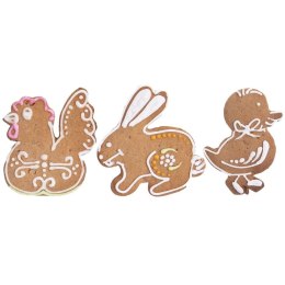 Wykrawacze do ciastek stalowe Wielkanoc 6 cm 3 szt. ORION 121176