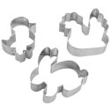 Wykrawacze do ciastek stalowe Wielkanoc 6 cm 3 szt. ORION 121176
