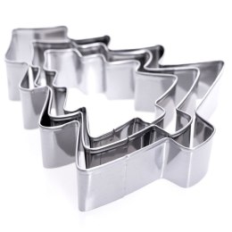 Wykrawacze do ciastek stalowe choinka 13 cm 3 szt. LA CUCINA 121111-C