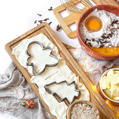 Wykrawacze do ciastek stalowe choinka 13 cm 3 szt. LA CUCINA 121111-C