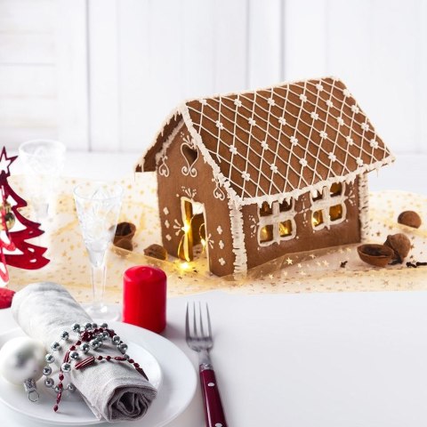 Wykrawacze do ciastek stalowe domek z piernika 6 ele. ORION 127427