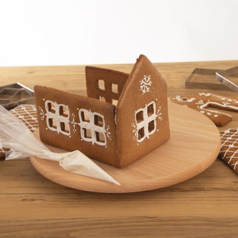 Wykrawacze do ciastek stalowe domek z piernika 6 ele. ORION 127427