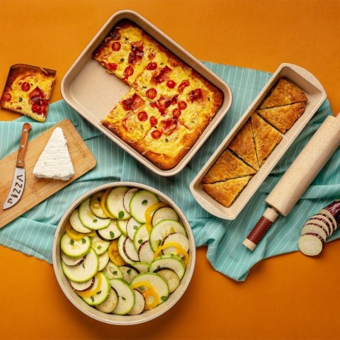 Brytfanna granitowa do piekarnika brytfanka TERRESTRIAL 4.2L 34x26x6.5cm NAVA 10-103-170