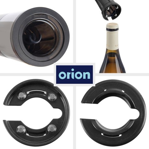 Korkociąg do wina elektryczny z ładowarką otwieracz 19.5cm ORION 140881