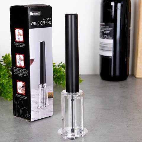 Korkociąg do wina próżniowy otwieracz 19.5cm EXCELLENT HOUSEWARE 259364