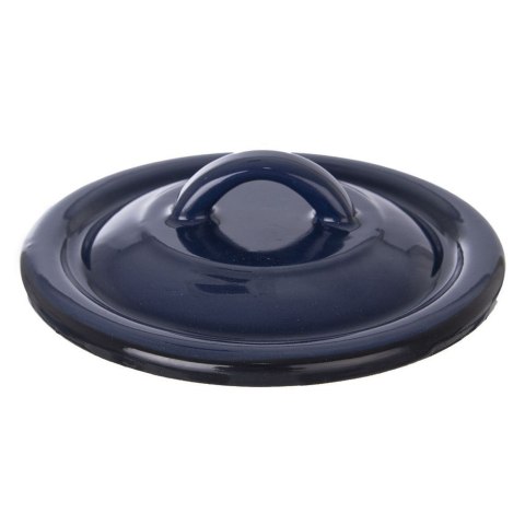 Pokrywka emaliowana do garnka patelni garnków niebieska MODROBILA 16cm ORION 126318