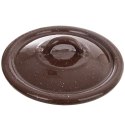 Pokrywka emaliowana do garnka patelni garnków rondla brązowa BROWN 14cm ORION 113412