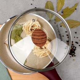 Pokrywka szklana uniwersalna do garnka patelni NATURE 20cm NAVA 10-144-151