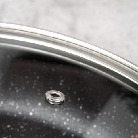 Pokrywka szklana uniwersalna do garnka patelni NATURE 28cm NAVA 10-144-154