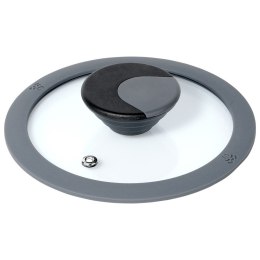 Pokrywka szklana z silikonową uszczelką GALI 16cm ORION 126328