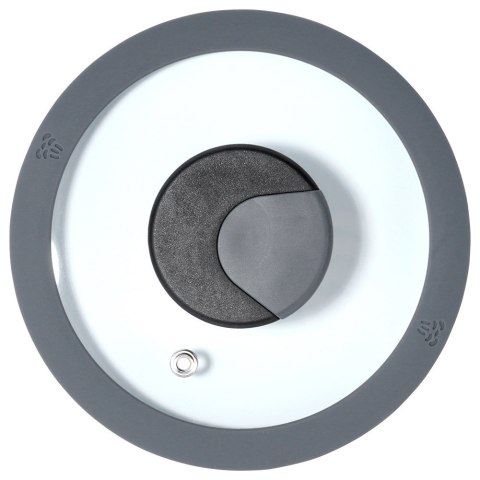 Pokrywka szklana z silikonową uszczelką GALI 16cm ORION 126328