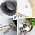 Pokrywka szklana żaroodporna do garnka garnków patelni 18cm VILDE 199023