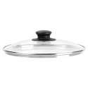 Pokrywka szklana żaroodporna do garnka garnków patelni 20cm VILDE 199024