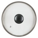 Pokrywka szklana żaroodporna do garnka garnków patelni 22cm VILDE 199025