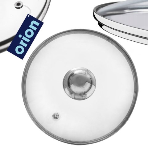 Pokrywka szklana żaroodporna do garnka patelni garnków 18cm ORION 122577